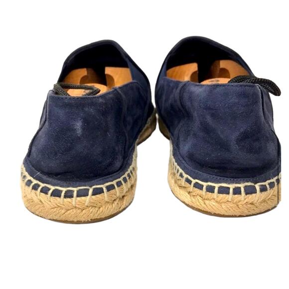 BURBERRY BLUE SUEDE ESPADRILLES MENS SIZE 40 US 8 main image 11